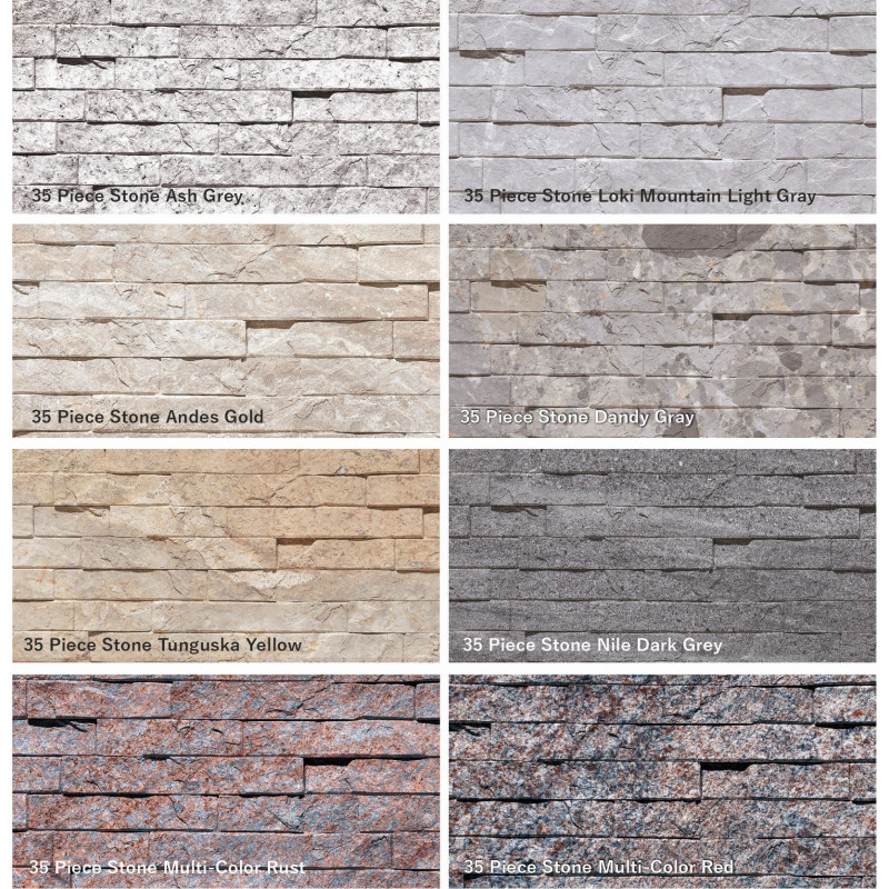 35 Piece Stone